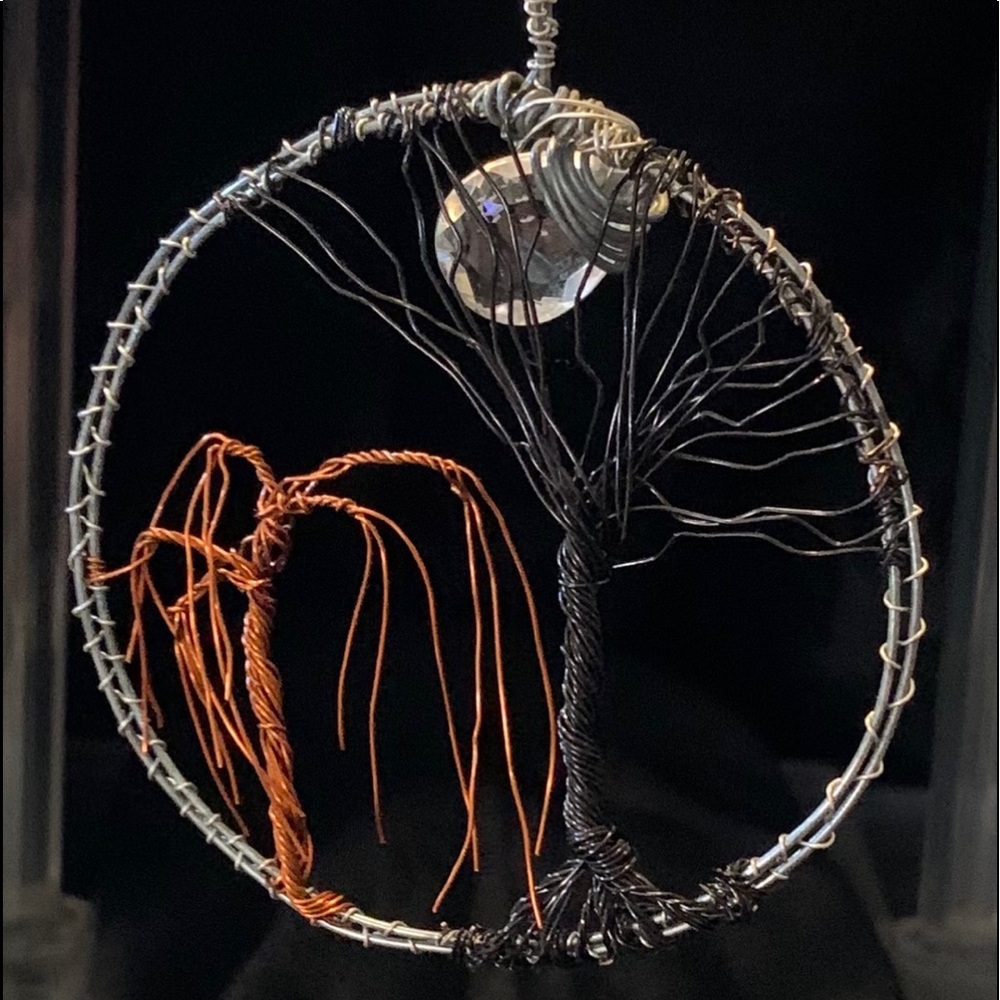 Tree of life pendant/moon